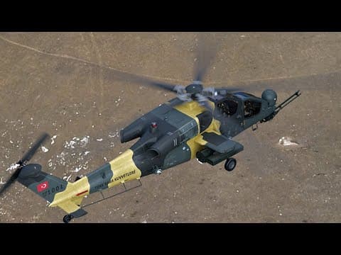 Atak T129 Helicopter with Cocpit-Rigged-Editable decal-texts media 19