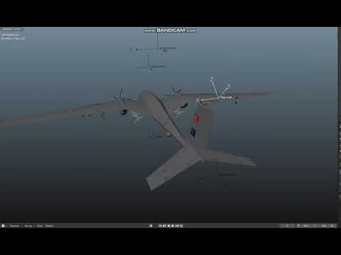 Bayraktar AKINCI UAV- Drone - Fully Rigged media 20