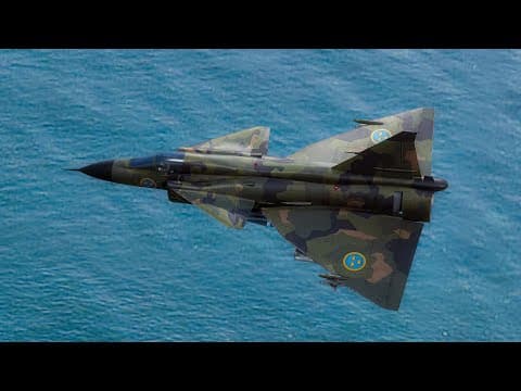 Saab 37 Viggen Forest with Cocpit - Fully Rigged media 20