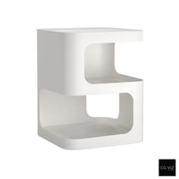 DIVAN BROOM WHITE BEDSIDE TABLE thumbnail 1