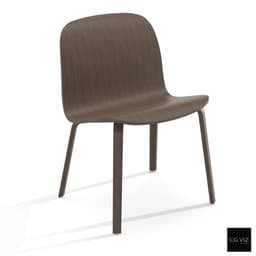 MUUTO VISU Wide CHAIR Wood Base thumbnail 1