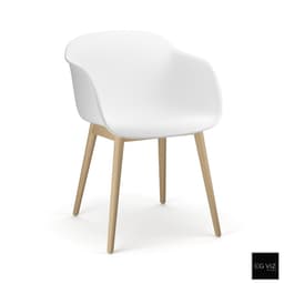 MUUTO FIBER ARMCHAIR WOODBASE thumbnail 1