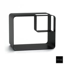 DIVAN BEDSIDE TABLE VELARI BLACK thumbnail 1