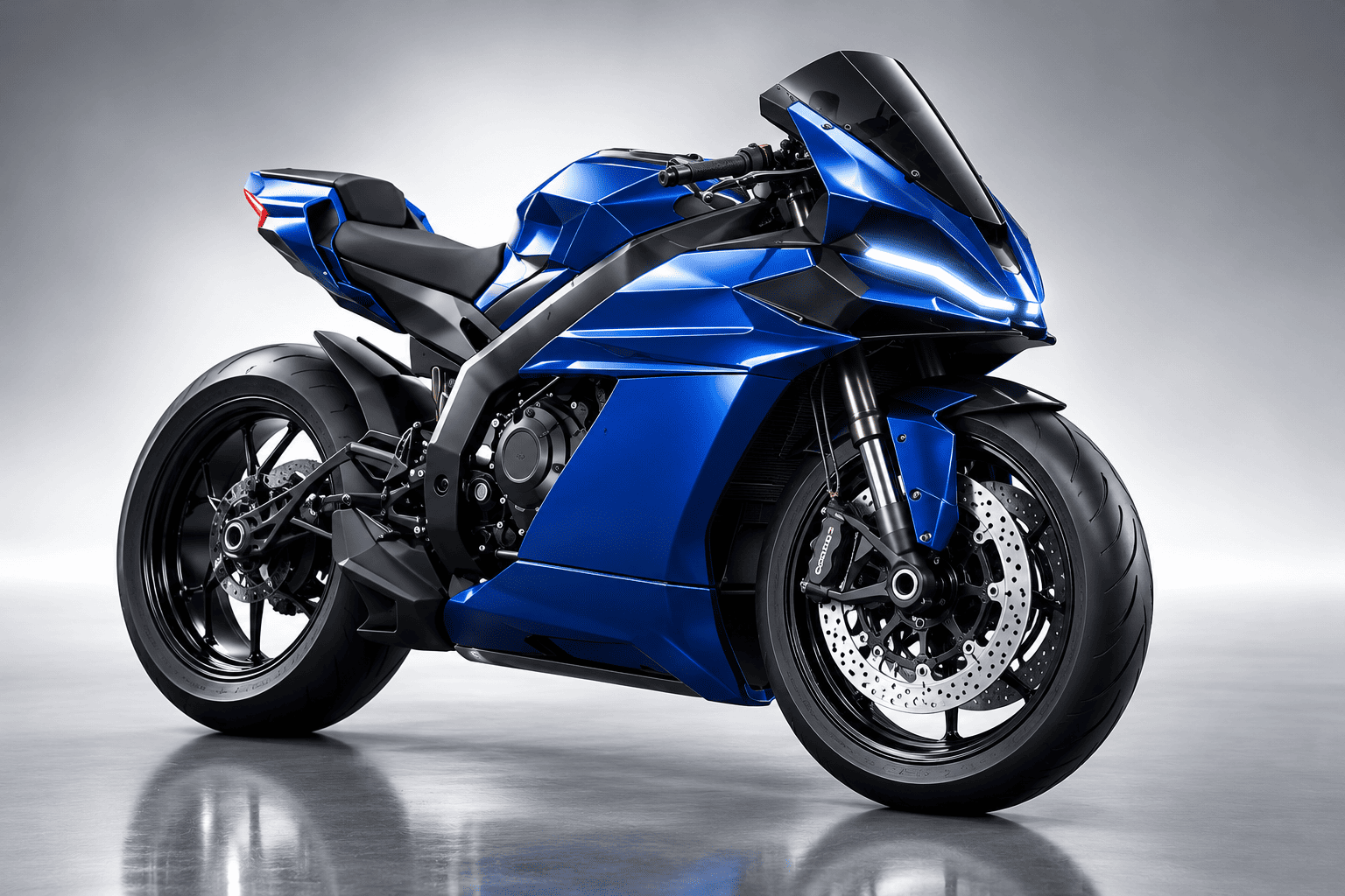 MAV-1R Futuristic Sportbike Concept 3D Model
