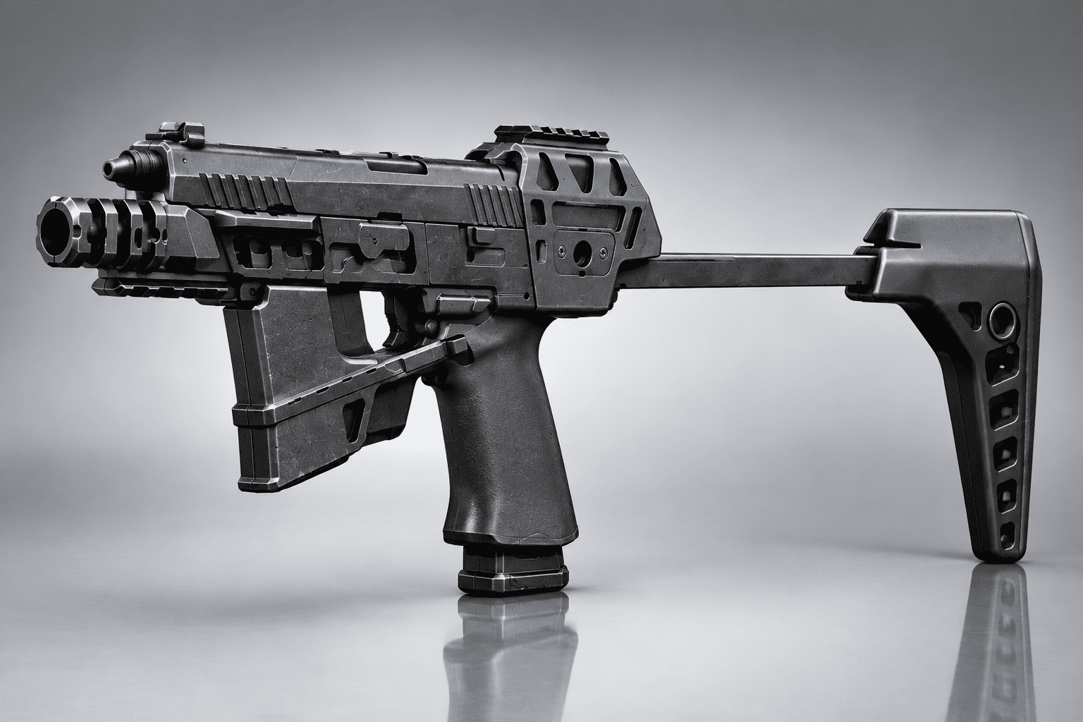 SIG Sauer M17 Modular Service Pistol 3D Model